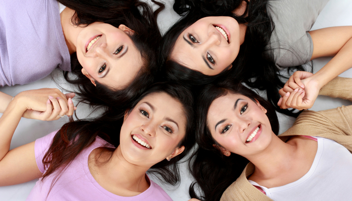Photo of four women