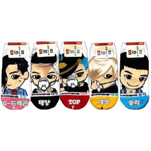 Image of Big Bang on socks