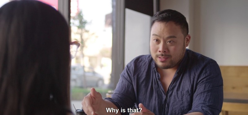 David Chang in "Ugly Delicious"