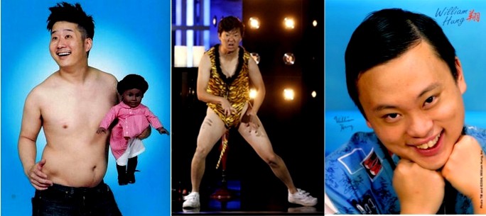 Photos of Bobby Lee, Ken Jeong, and William Hung