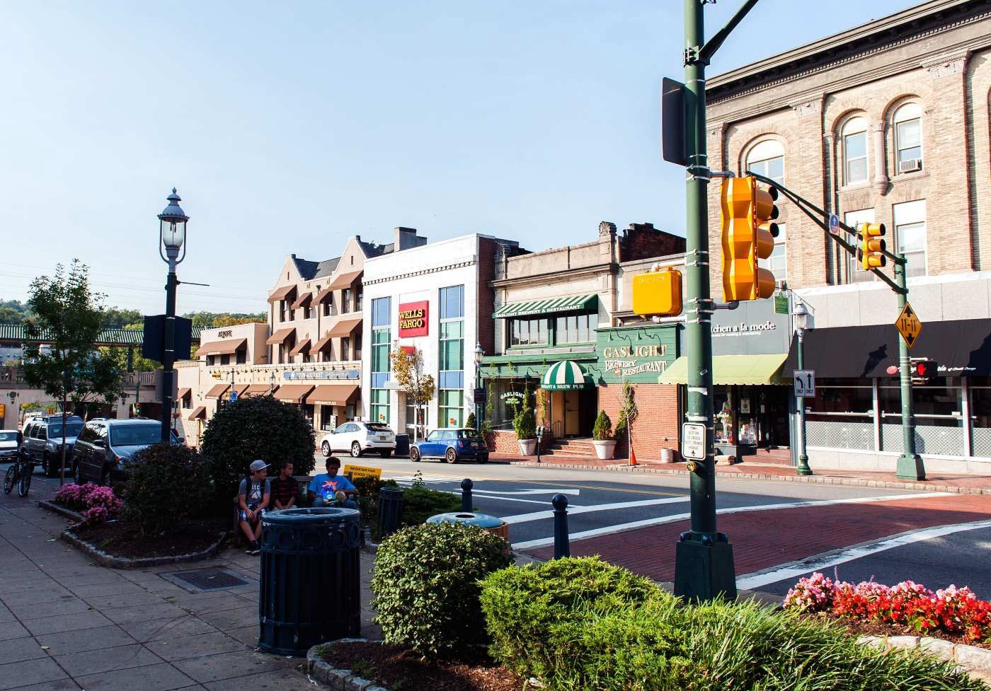 South Orange, New Jersey in the summer