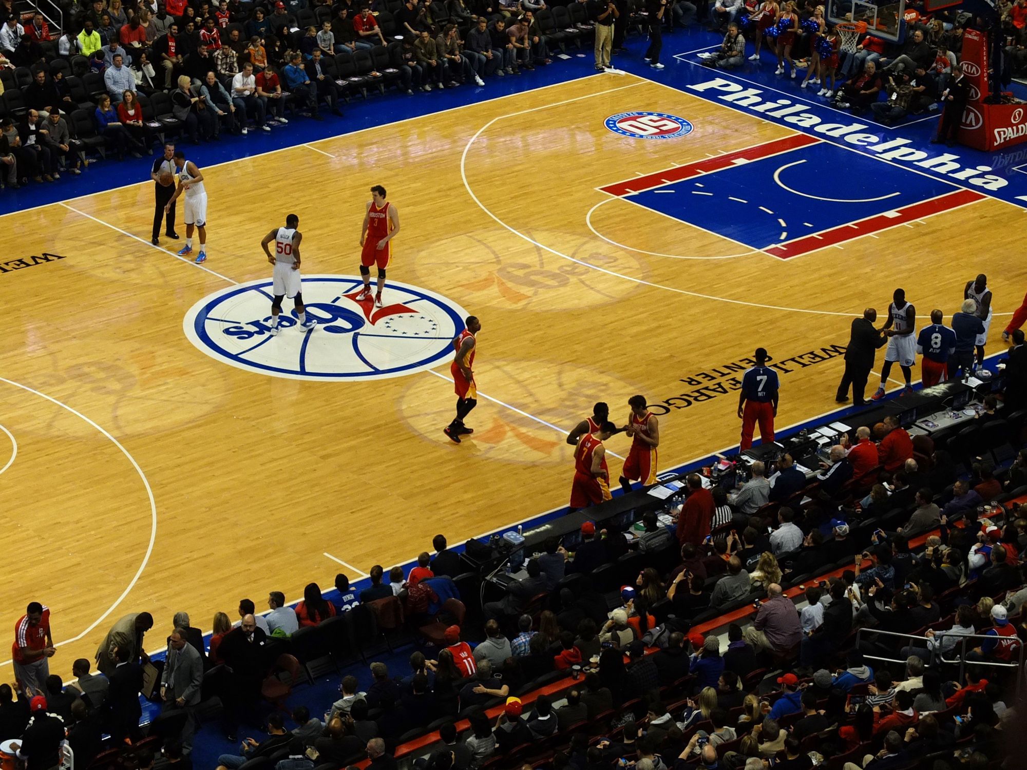 Photo of Houston Rockets at Philadelphia 76ers