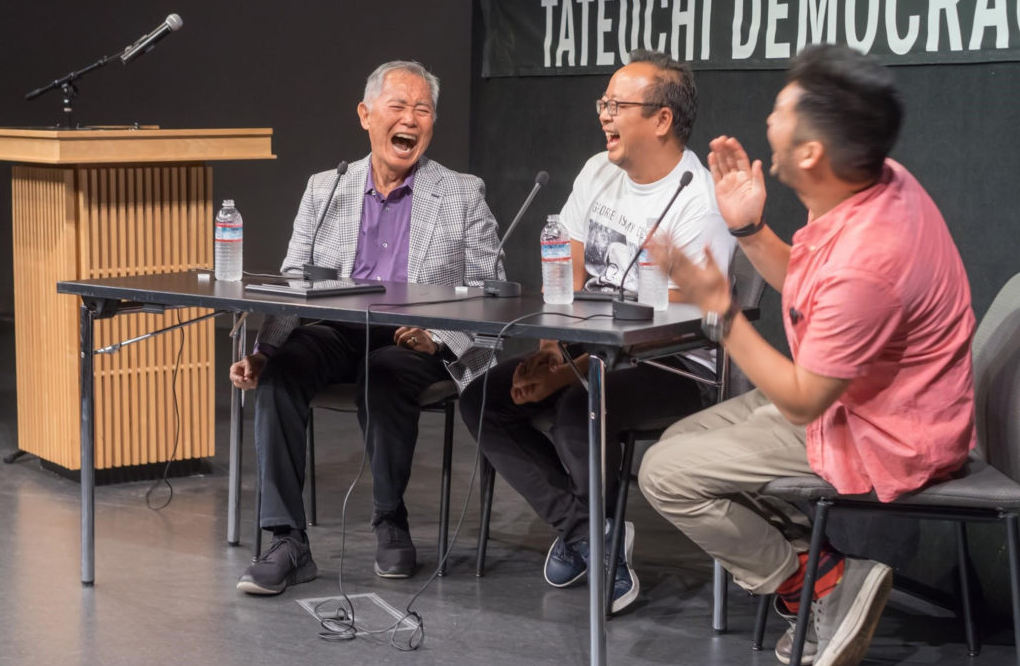 Picture of George Takei, Jeff Yang, and Angry Asian Man (Phil Yu)