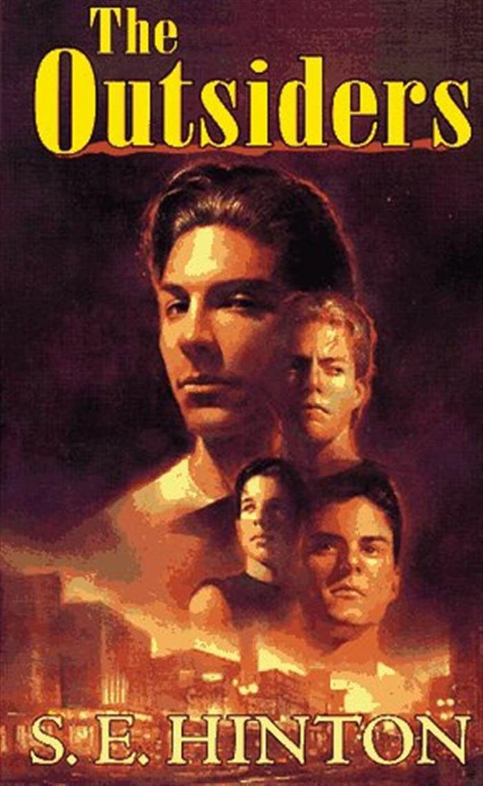 Cover of "The Outsiders" by S.E. Hinton